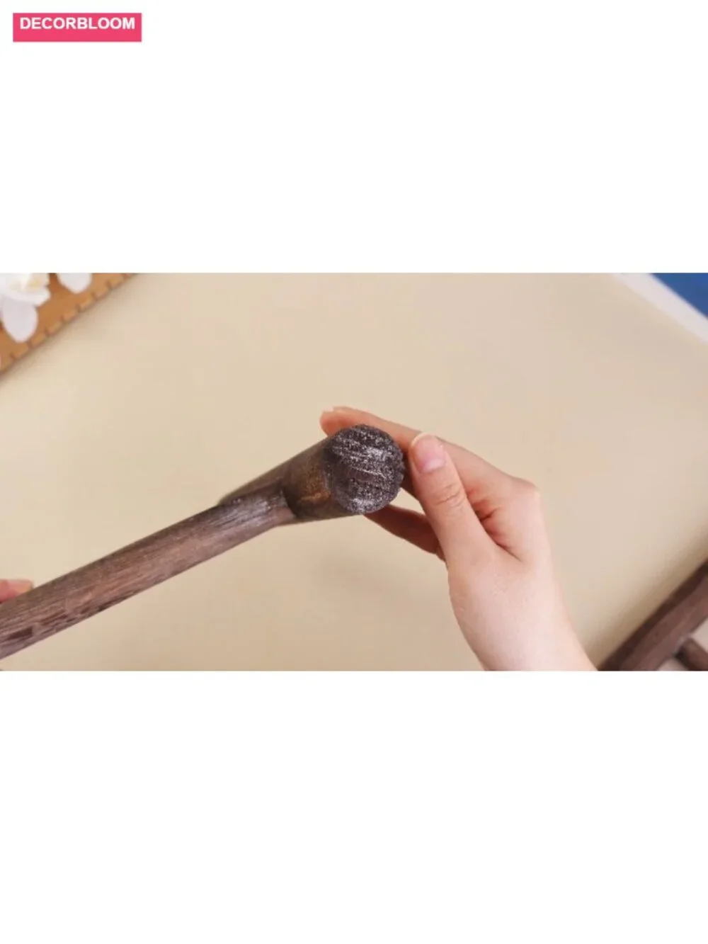 Rustic Farmhouse Wooden Tea Towel Ladder Set of 2 for Bathroom Kitchen